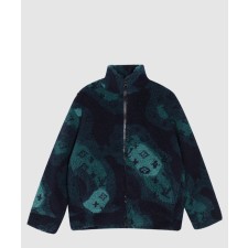 [LOUIS VUITTON-루이비통]모노그램 카모 플리스 블루종 1AATYX