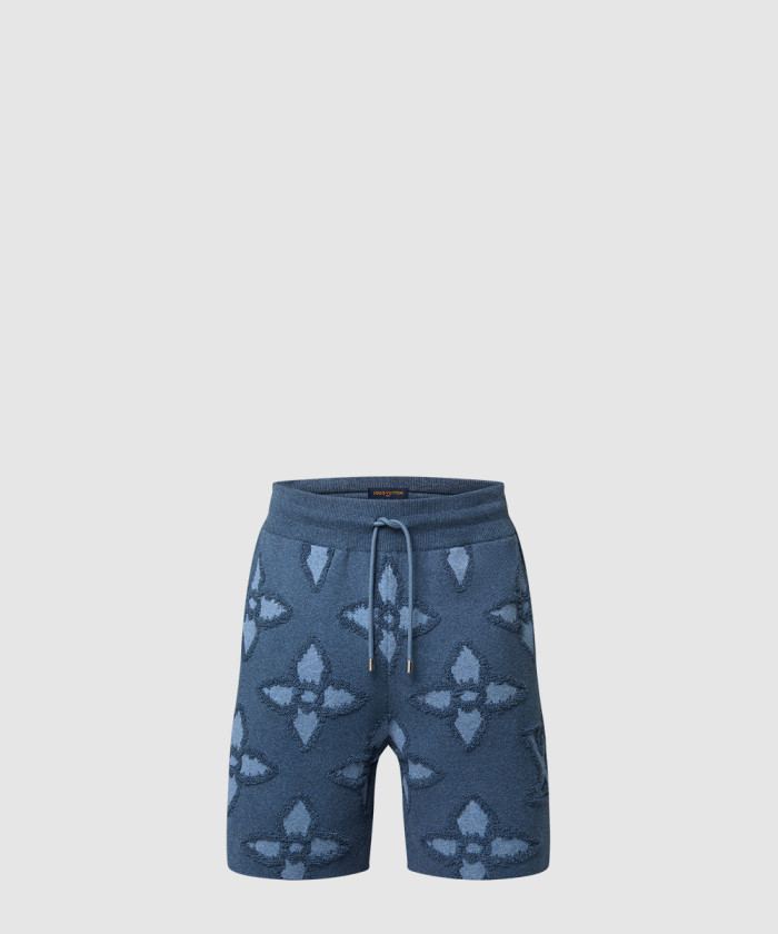 [LOUIS VUITTON-루이비통]텍스처드 코튼 니트 쇼츠 1AGJSI