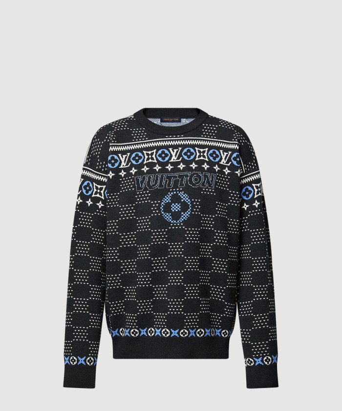 [LOUIS VUITTON-루이비통]자카드 울 풀오버 1AGJU8