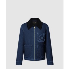[LOUIS VUITTON-루이비통]윈터리 워크웨어 데님 재킷 1AGIO4