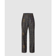 [LOUIS VUITTON-루이비통]엠브로이더드 데님 팬츠 1AFX92