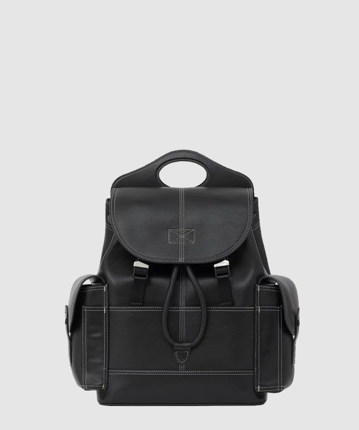 [BURBERRY-버버리]레더 포켓 백팩 80547681