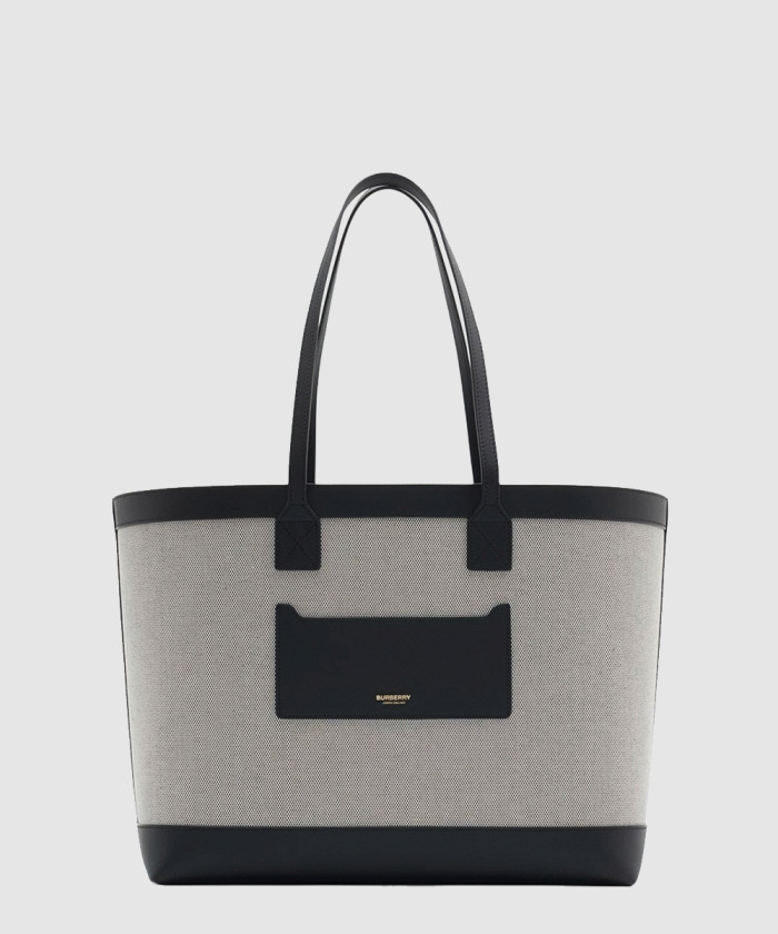 [BURBERRY-버버리]캔버스 미디엄 토트백 80895691