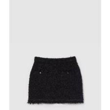 [GUCCI-구찌]라메 및 비스코스 미니 스커트 811556
