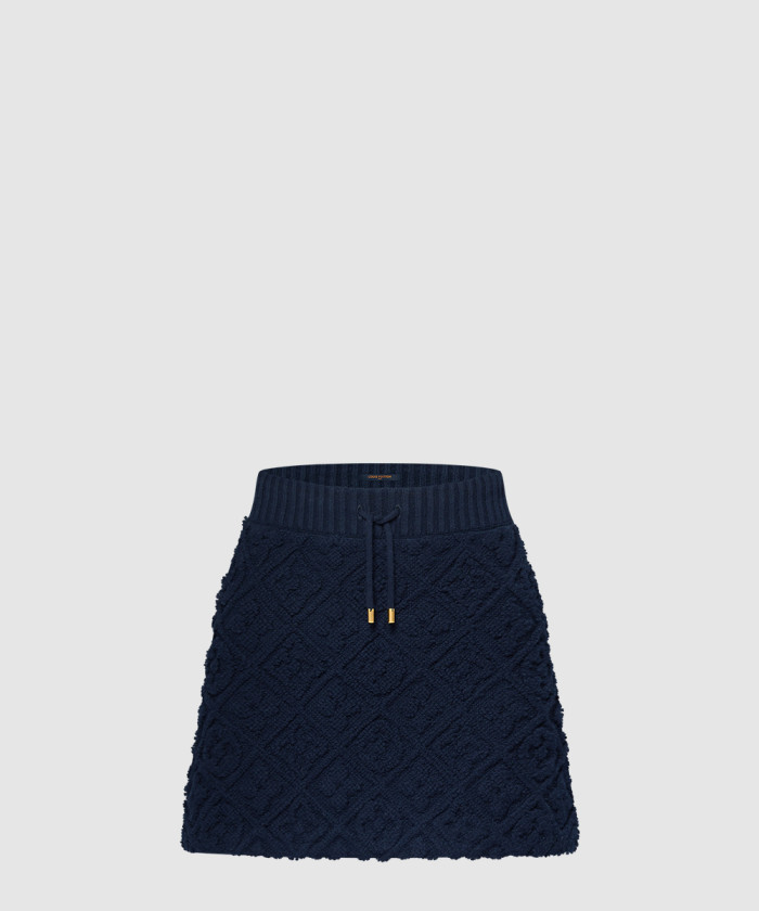 [LOUIS VUITTON-루이비통]모노그램 타월링 미니 스커트 1AGQEW