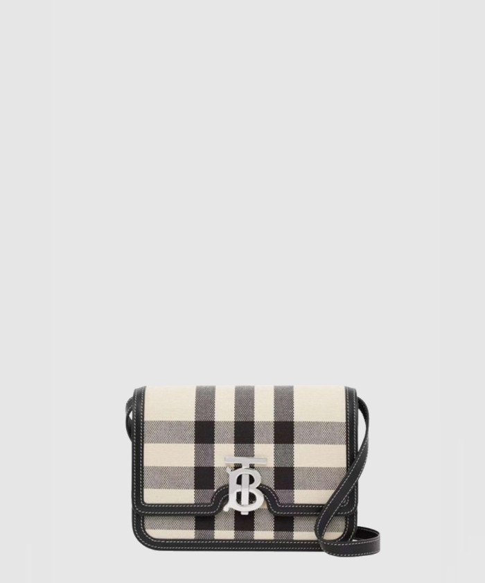 [BURBERRY-버버리]스몰 체크 캔버스 TB백 80522891