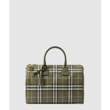 [BURBERRY-버버리]체크 미듐 볼링백 8074511