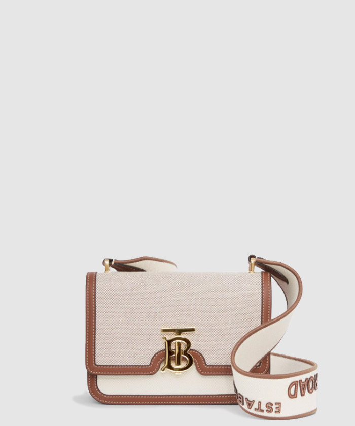[BURBERRY-버버리]스몰 코튼 캔버스 숄더백 80424191