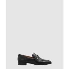 [GUCCI-구찌]인터로킹 레더 로퍼 740434