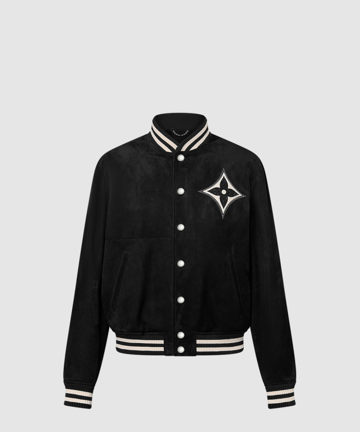 [LOUIS VUITTON-루이비통]엠벨리시드 램스킨 보머 블루종 1AFXEP