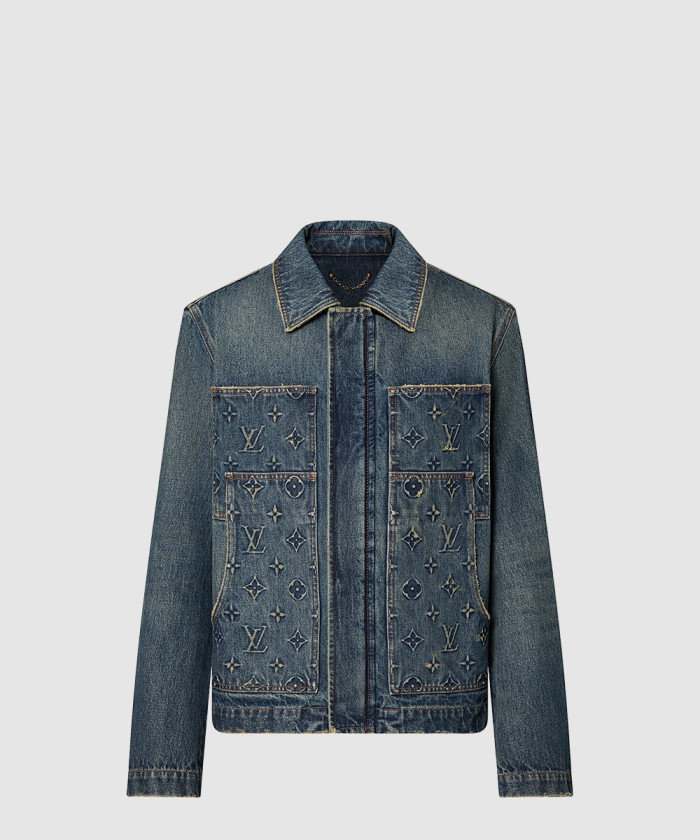[LOUIS VUITTON-루이비통]카고 데님 재킷 1ABJ75