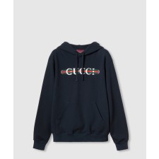 [GUCCI-구찌]프린트 코튼 저지 후드 스웨트셔츠 788771