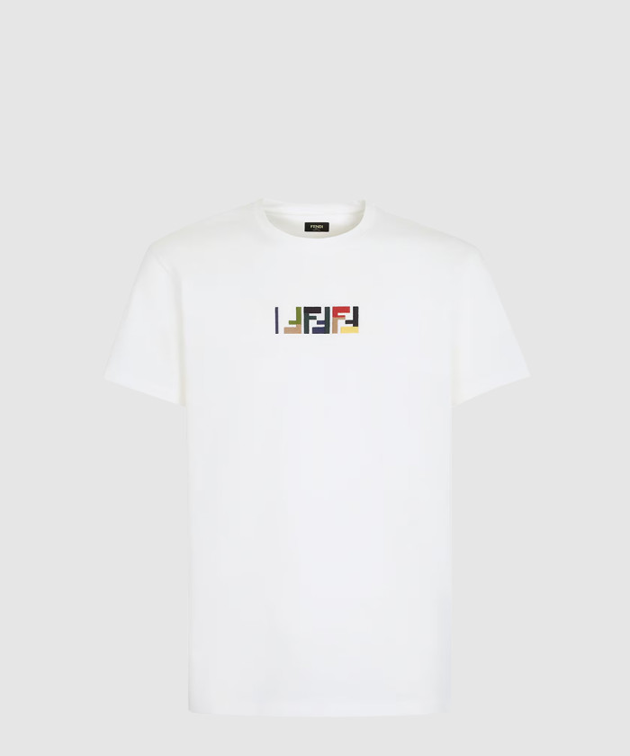 [FENDI-펜디]코튼 티셔츠 FY1319