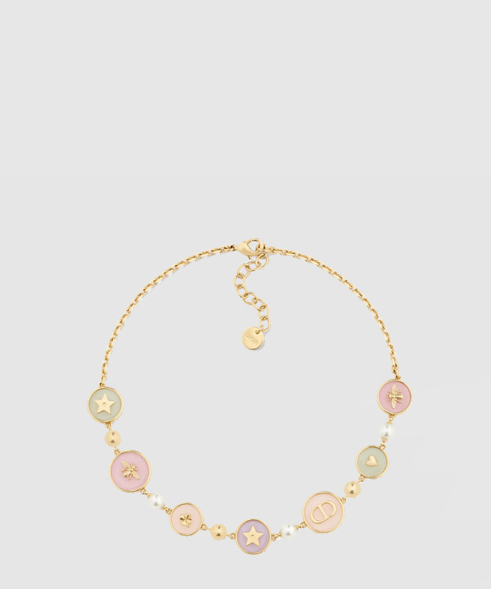 [DIOR-디올]D-Luck 쇼트 목걸이 N3159