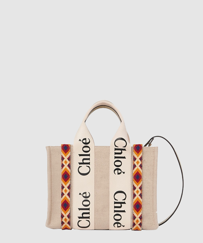 [CHLOE-끌로에]스몰 퀼팅자수 토트백 SS397