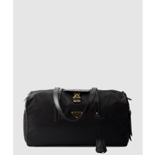 [PRADA-프라다]자물쇠가 있는 라지 리나일론 탑 핸들백 1BB135