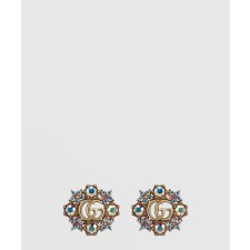 [GUCCI-구찌]더블 지젤 꽃 귀걸이 753787