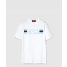 [GUCCI-구찌]프린트 코튼 저지 티셔츠 ‎796395