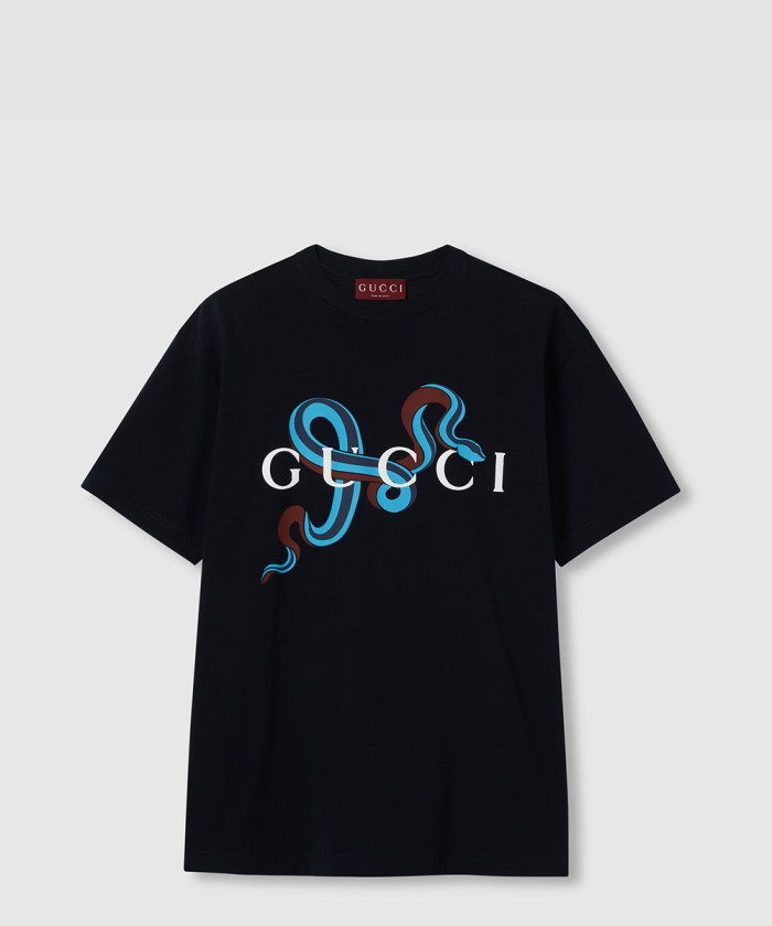[GUCCI-구찌]프린트 코튼 티셔츠 796395