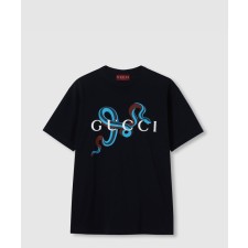 [GUCCI-구찌]프린트 코튼 티셔츠 796395