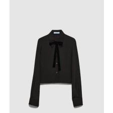 [PRADA-프라다]크레이프 드 신 셔츠 P473FC