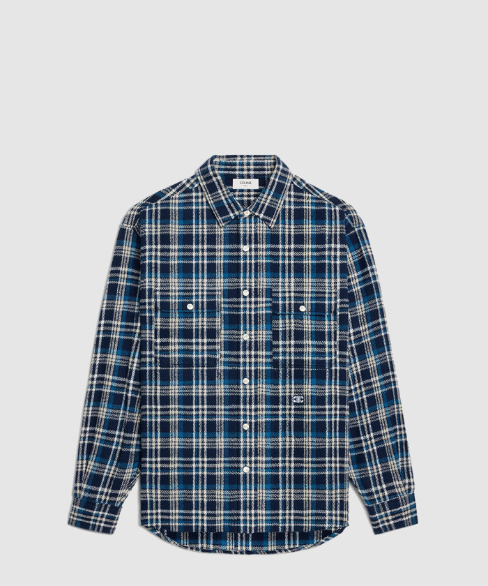 [CELINE-셀린느]루즈 럼버잭 셔츠 RC00Q9