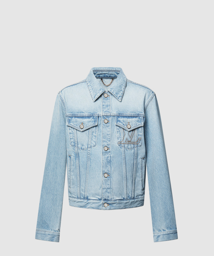 [LOUIS VUITTON-루이비통]데님 트러커 재킷 1AGIO0