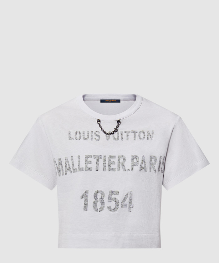 [LOUIS VUITTON-루이비통]스텐실 시그니처 크롭 톱 1AGQFH