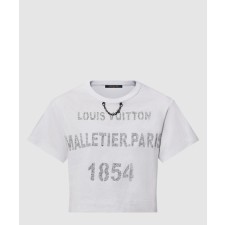 [LOUIS VUITTON-루이비통]스텐실 시그니처 크롭 톱 1AGQFH