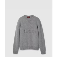 [GUCCI-구찌]자수 장식의 울 니트 스웨터 811405