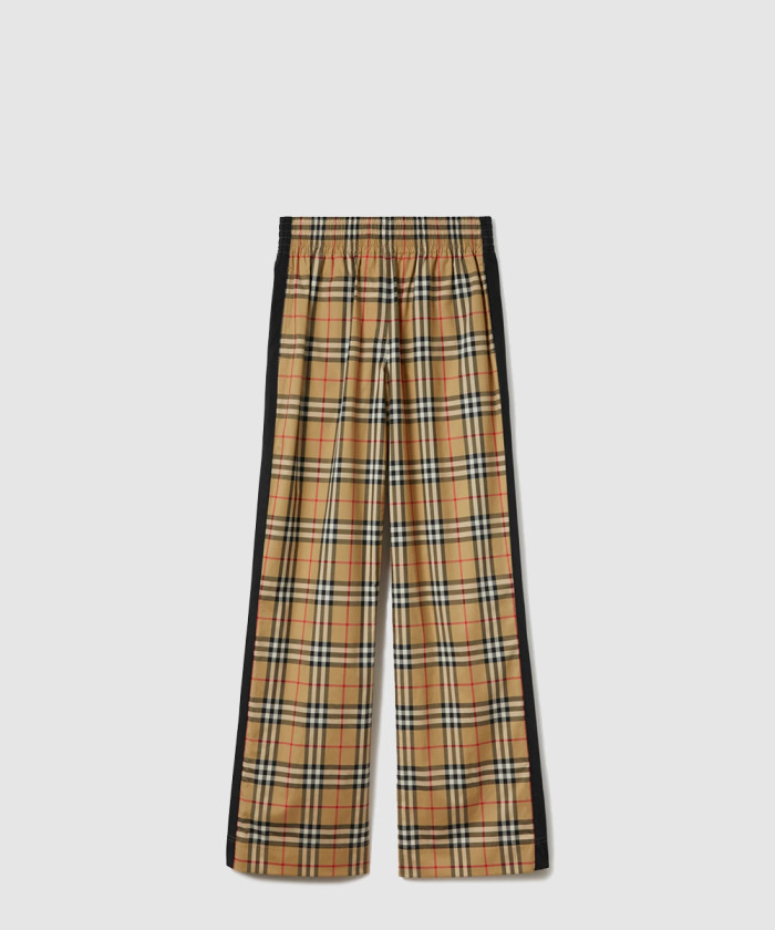 [BURBERRY-버버리]체크 스트레치 코튼 팬츠 80405971