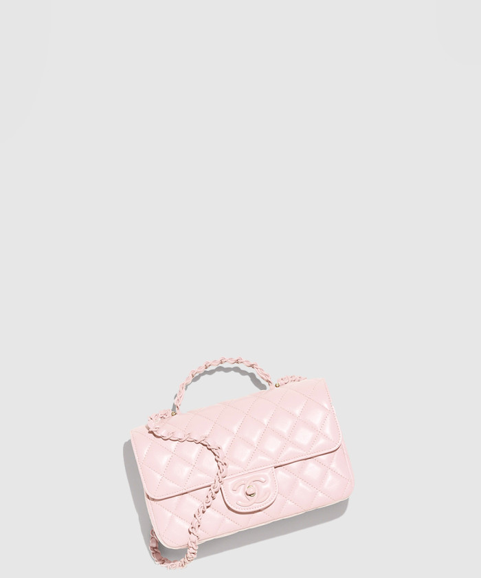 [CHANEL-샤넬]핸들 장식의 미니 플랩백 AS5243