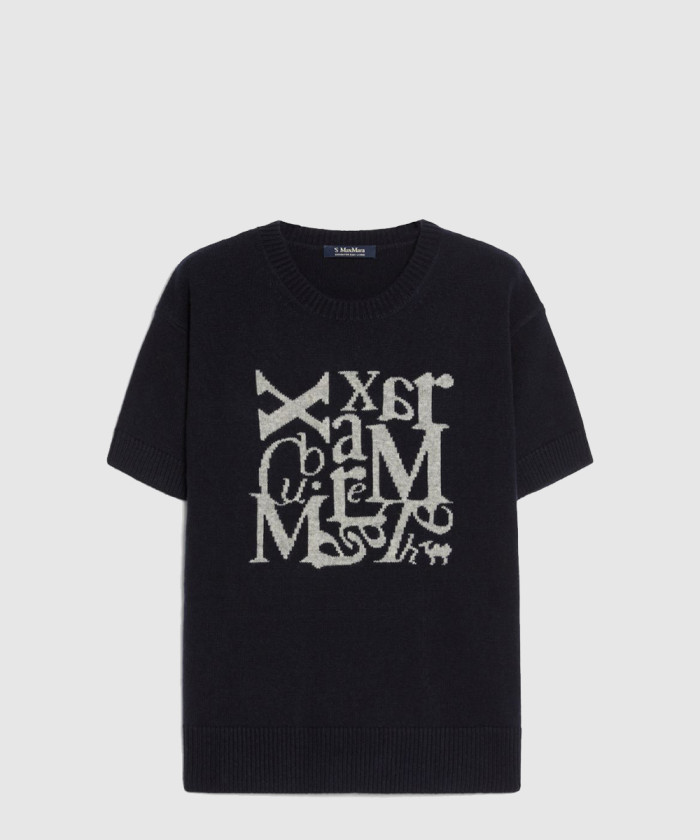 [MAXMARA-막스마라]인타르시아 울과 캐시미어 점퍼