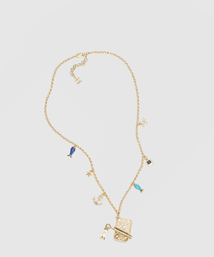 [CHANEL-샤넬]Long Pendant 목걸이 ABF041