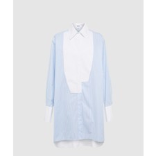 [LOEWE-로에베]핀스트라이프 코튼 포플린 셔츠