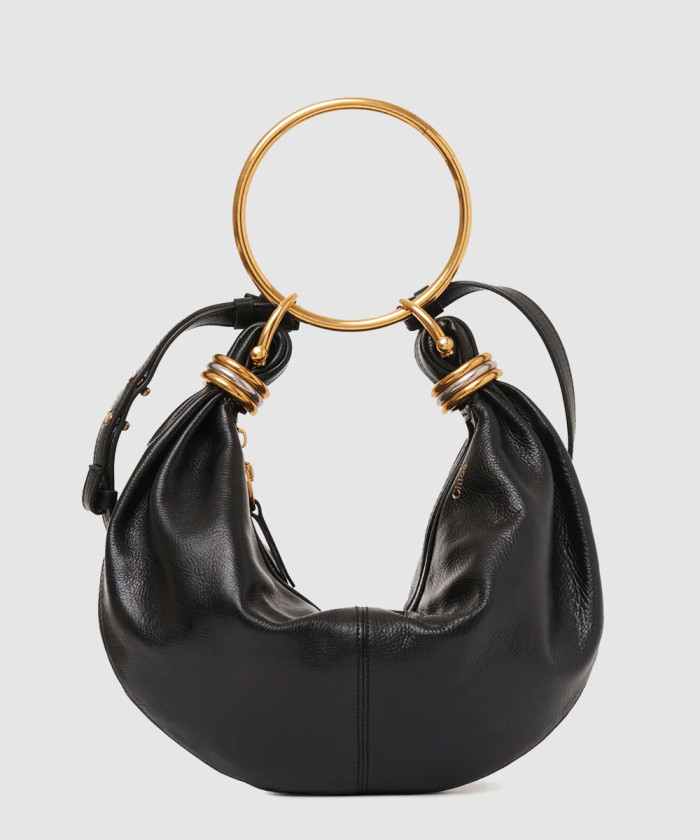 [CHLOE-끌로에]그레인드 가죽 Marcie 스몰 Bracelet 호보백 AS611