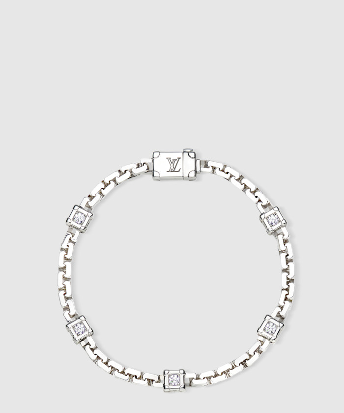 [LOUIS VUITTON-루이비통]레 가스통 비통 트렁크 팔찌 Q05837