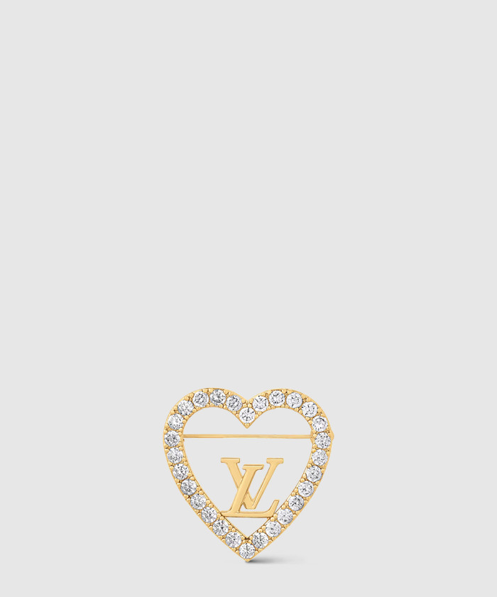 [LOUIS VUITTON-루이비통]마이 LV 러브 브로치 M02163