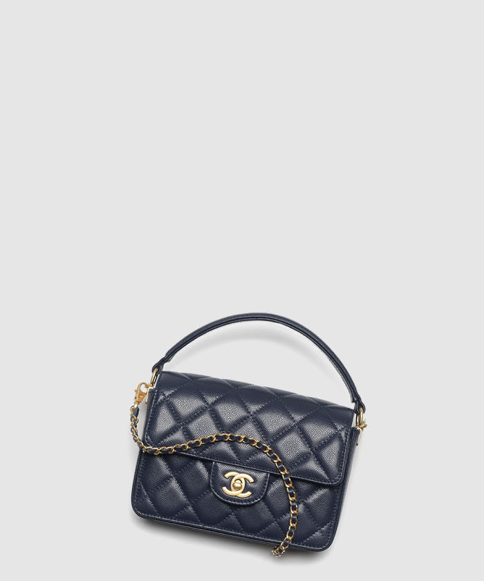 [CHANEL-샤넬]핸들 장식의 미니 플랩백 AS5165