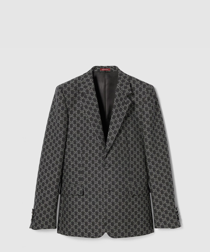 [GUCCI-구찌]GG 섀도우 울 재킷 804201