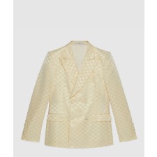 [GUCCI-구찌]GG 코튼 비스코스 블렌드 드레스 재킷 698737