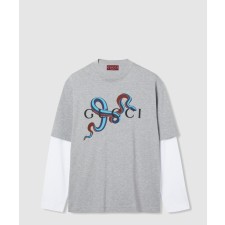 [GUCCI-구찌]셀렉션 프린트 코튼 티셔츠 816322