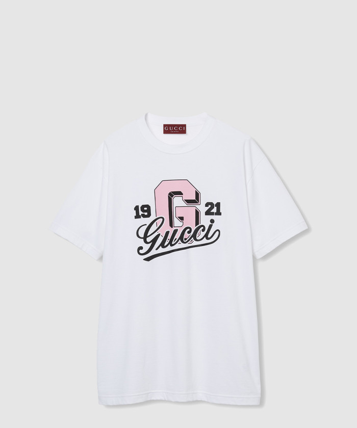 [GUCCI-구찌]프린트 코튼 저지 티셔츠 788093