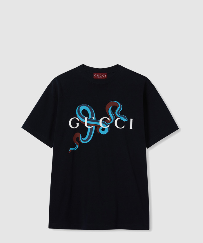 [GUCCI-구찌]셀렉션 프린트 코튼 티셔츠 796395