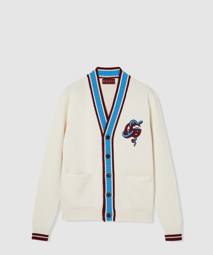 [GUCCI-구찌]셀렉션 울 가디건 패치 816149