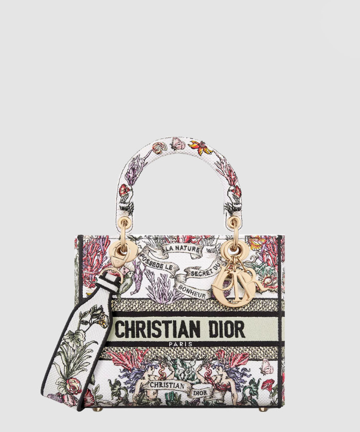 [DIOR-디올]레이디백 디라이트 미듐 M0565