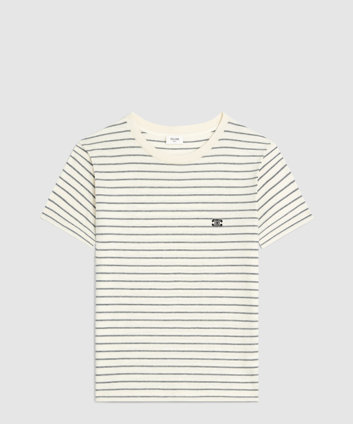 [CELINE-셀린느]트리옹프 레귤러 티셔츠 2X66H6