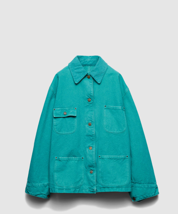 [PRADA-프라다]캔버스 트러커 재킷 29Y181