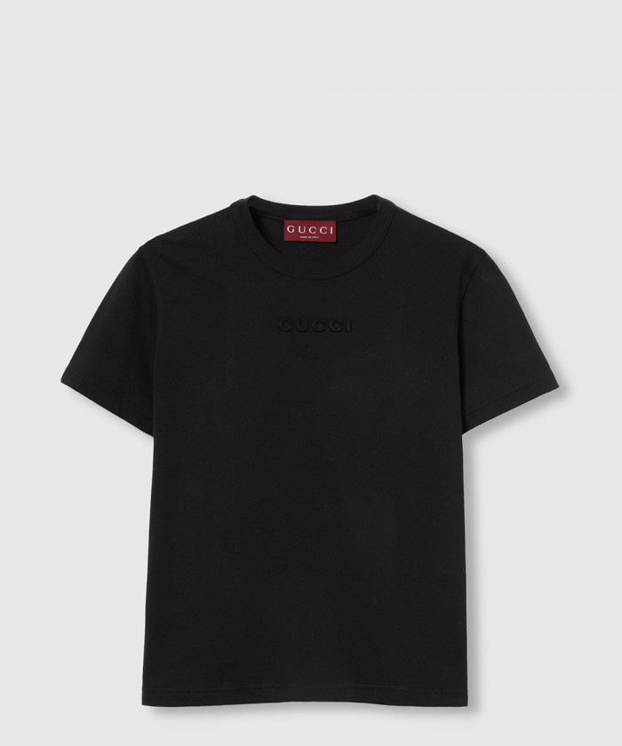 [GUCCI-구찌]자수 코튼 저지 티셔츠 798764