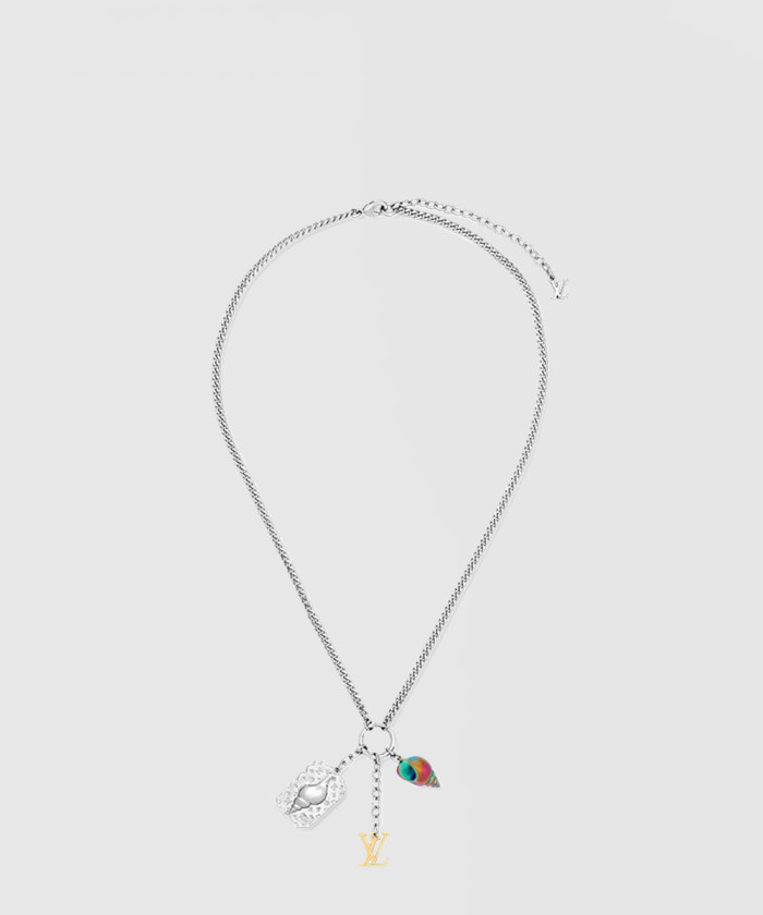 [LOUIS VUITTON-루이비통]LV SHELL 목걸이 M01495